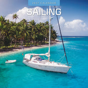 2027 Sailing square wall calendar with nautical photography – thumbnail