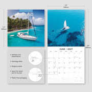2027 Square Wall Calendar Sailing image 3 – thumbnail