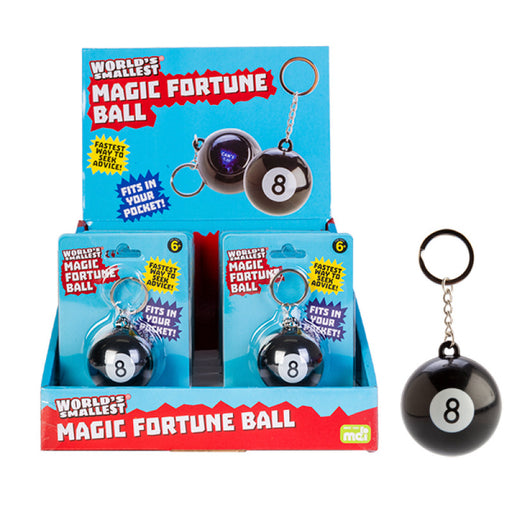 Miniature magic 8 ball toy