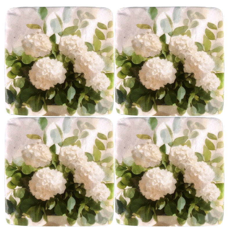 Bloom Boom Resin Coaster 10x10cm