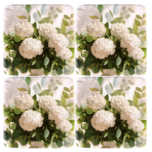 Bloom Boom Resin Coaster 10x10cm