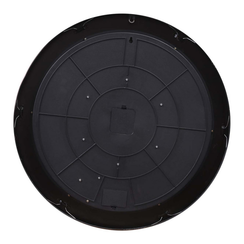 Ragnar 60cm gold wall clock with exposed gears and Roman numerals