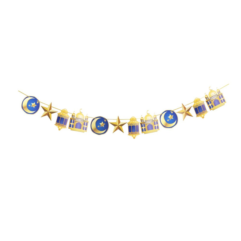 Ramadan bunting banner hanging decoration for Eid and Ramadan party backdrop and home décor