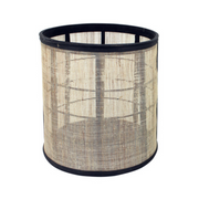 Ronis Rattan Black Planters Set 25cm/32cm – thumbnail