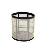 Ronis Rattan Black Planters Set 25cm/32cm – thumbnail
