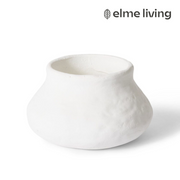 Ronis Reagan Squat Pot White 21x21x12cm