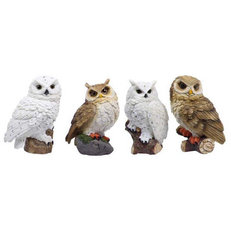 Ronis Realistic Owl 17cm Assorted