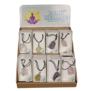 Ronis Reiki Healing Gem Pendant 3-4cm Assorted – thumbnail
