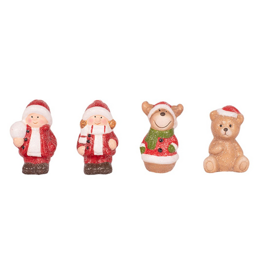 Ronis Resin Mini Christmas Gifts 7cm Assorted