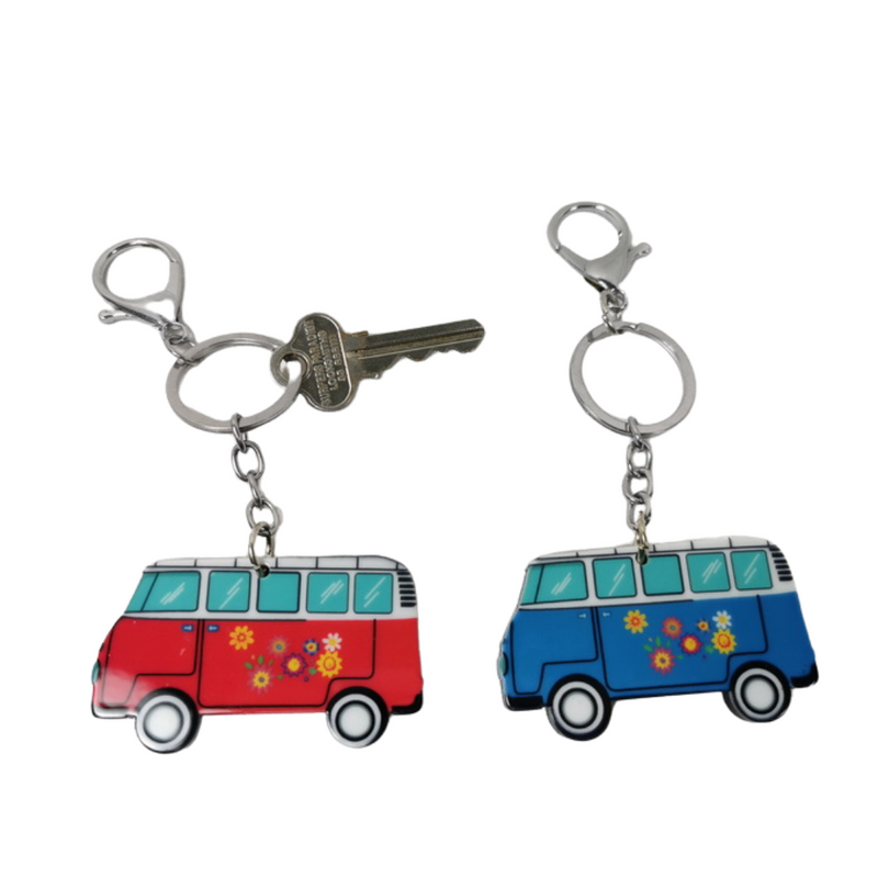Ronis Retro Car Key Ring Assorted