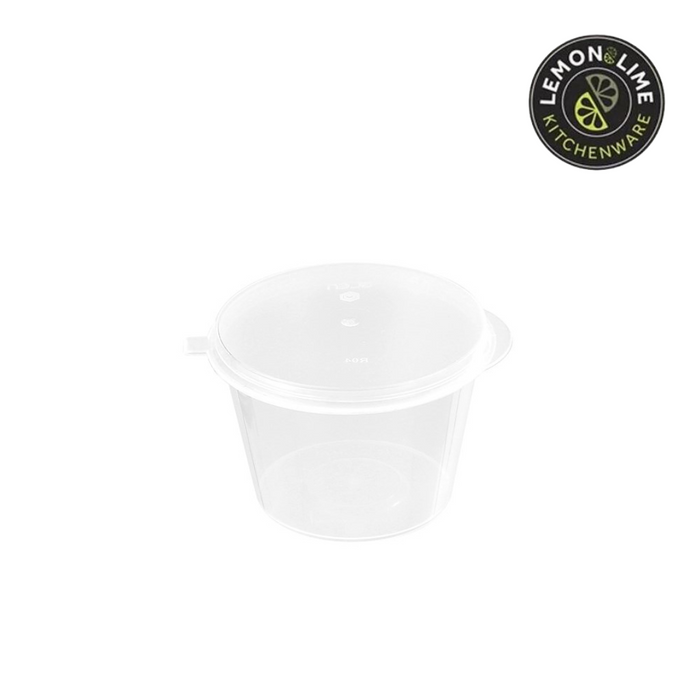 Ronis Reusable Sauce Container Hinge Lid 100ml 20pk
