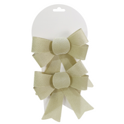 Ronis Ribbon Bow 13x21cm 2pk Assorted