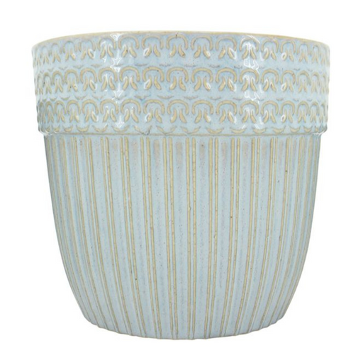 Ronis Rista Planter 16.5x14.5cm Light Blue