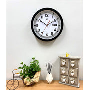 Ronis Rory Calendar Day Date Wall Clock 33x33x5cm Assorted – thumbnail