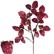 Ronis Rose Leave Spray 58cm Pink