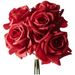 Rose Kaisa Bouquet Red 30cml
