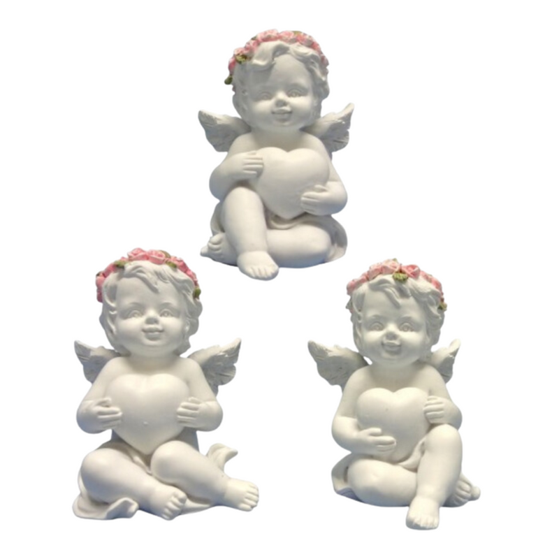 Ronis Rose Cherub 6.5cm Assorted