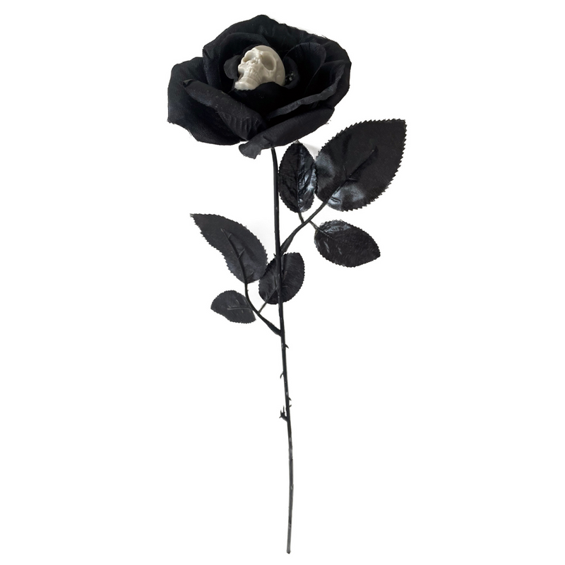 Ronis Rose With Skull 42cm