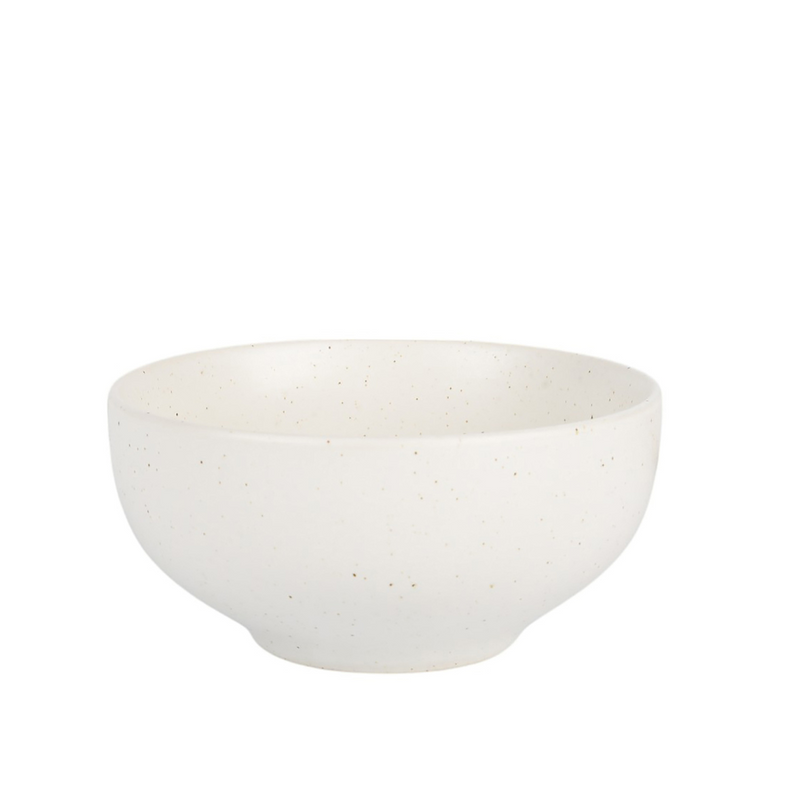 Ronis Round Bowl 15x15x7cm Matte White