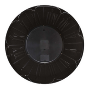 Round George 60cm Black Wall Clock with Exposed Gear Movement – Modern Industrial Home Décor