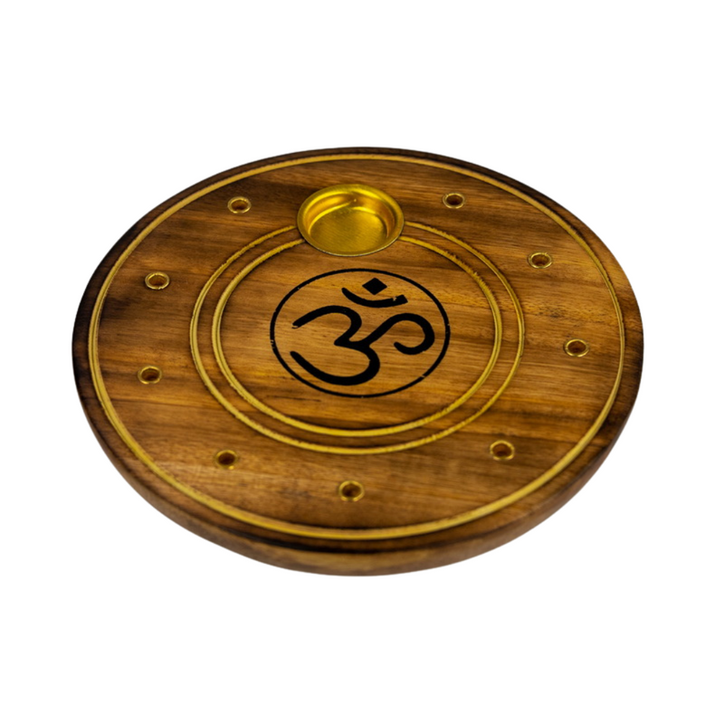 Ronis Round Incense/Cone Burner 10cm Assorted