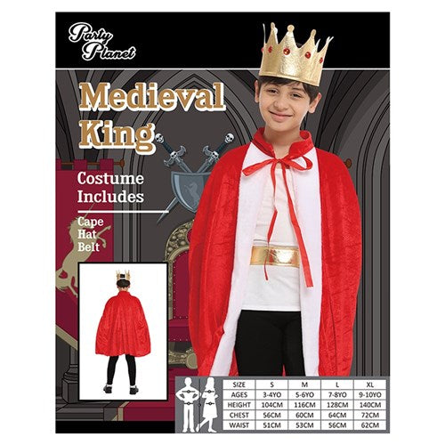 Ronis Royals King Costume Large