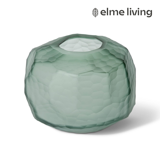 Ronis Rufus Round Vase Sage 21x21x15cm
