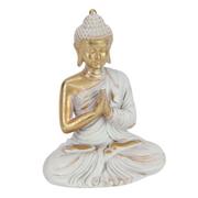 Ronis Rulai Buddha 13cm Gold Grey Assorted