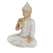 Ronis Rulai Buddha 13cm Gold Grey Assorted