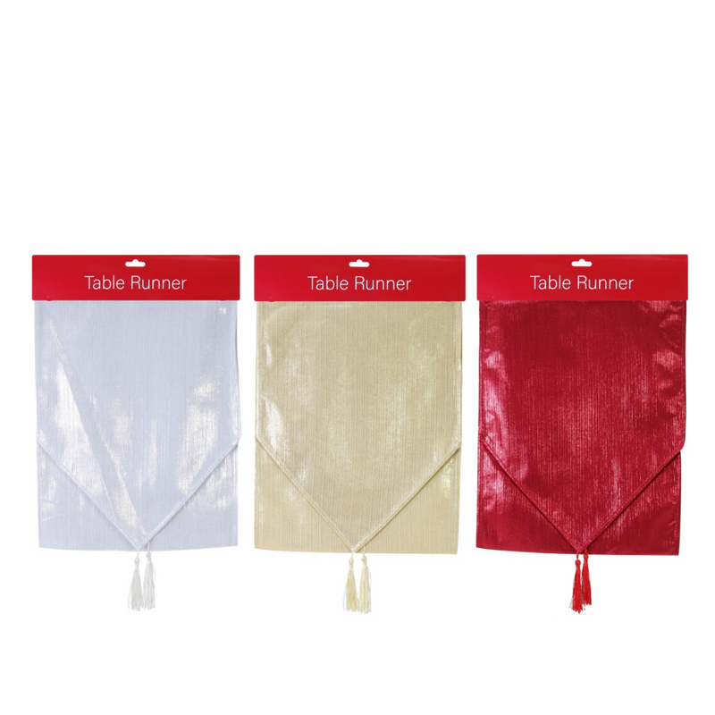 Ronis Runner Luxe Metallic 180cm Assorted