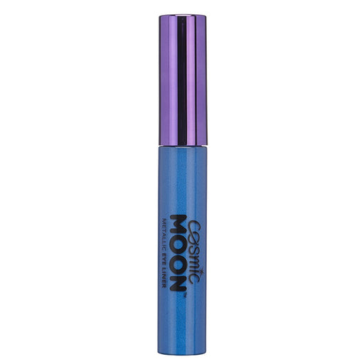 Metallic blue liquid eyeliner