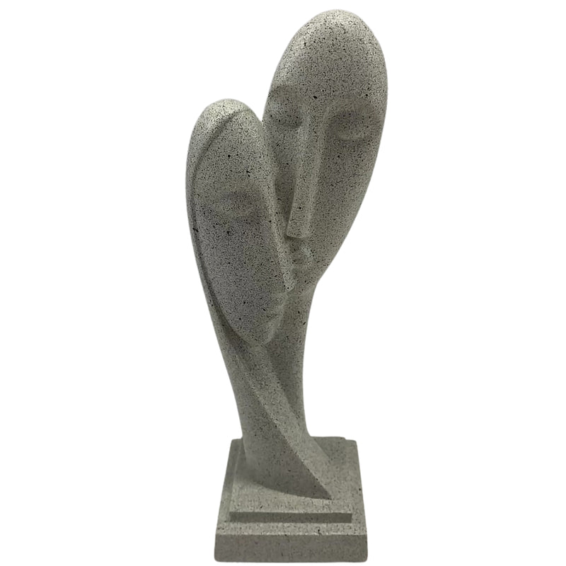 Stone look devotion figurine