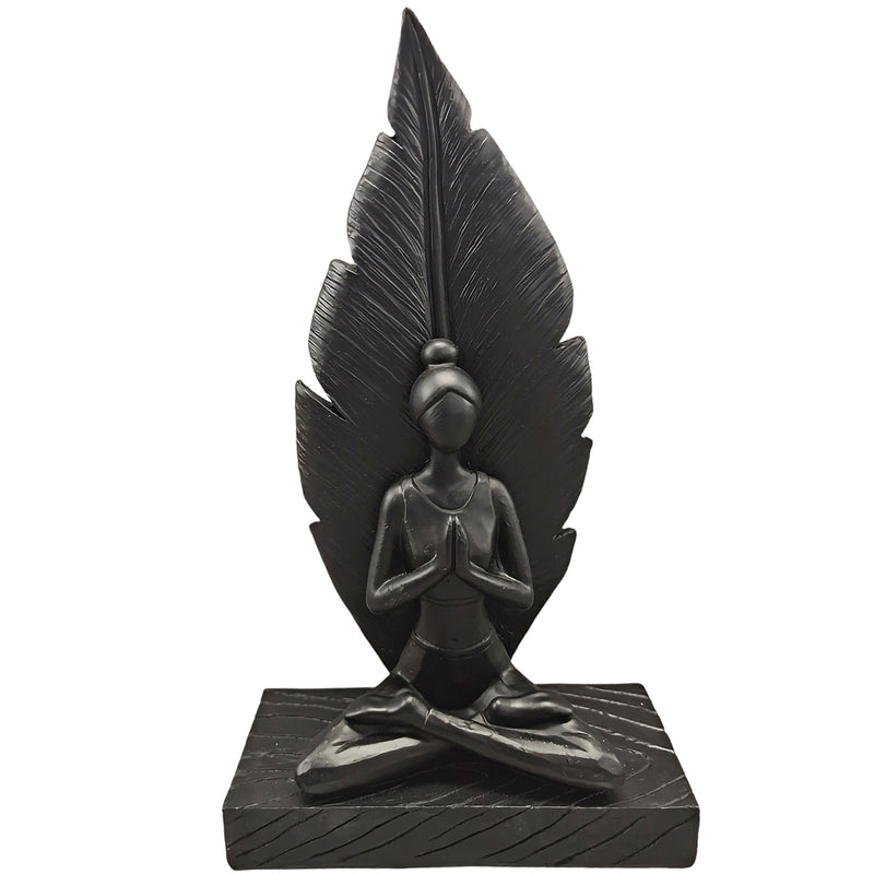 Gifts Ornamental And Figurines Mantra Figure 15X6X26 Black