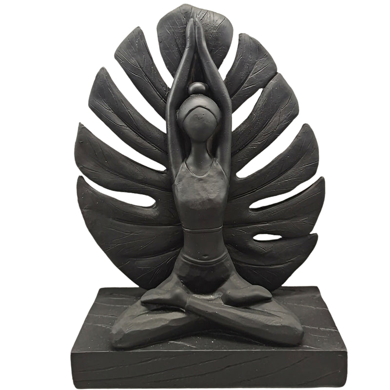 Gifts Ornamental And Figurines Dali Fern Figure 15X7X21 Black