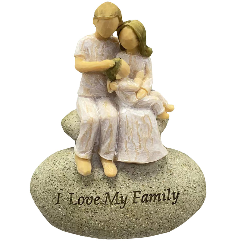 Gifts Ornamental And Figurines I Love My Family 9X5X11Cm