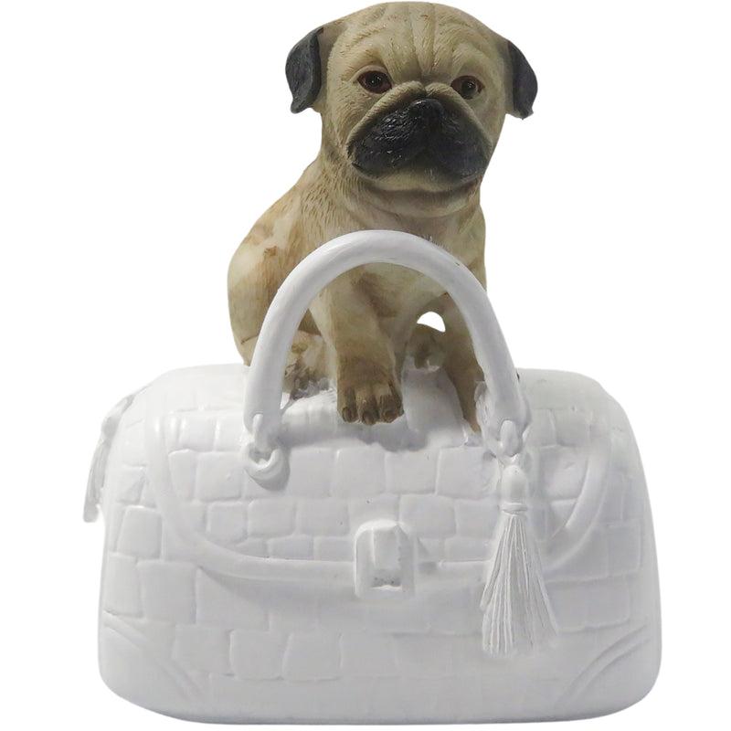 Gifts Ornamental And Figurines Pug-A-Luggage 8X5X9