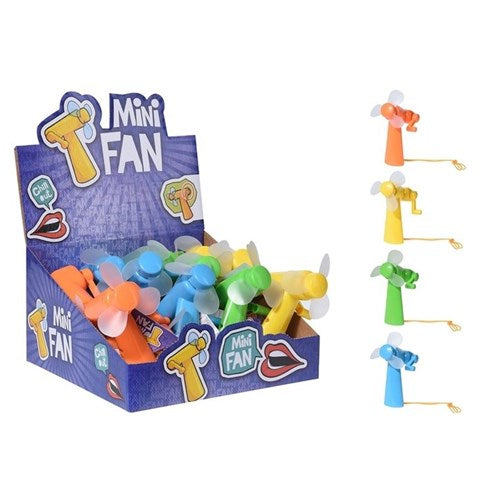 Mini Fan With Cord 10.5cm – compact portable fan for desk, office, or travel cooling