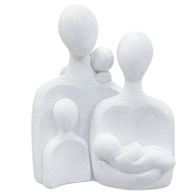 Sand resin family figurine
