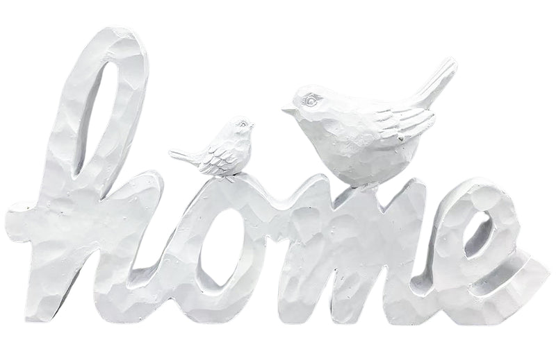 Bird themed home sign decoration