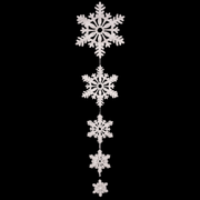 Bring winter charm to your décor with S5 Hanging Snowflakes. Elegant, festive, and perfect for Christmas displays or seasonal decorations.