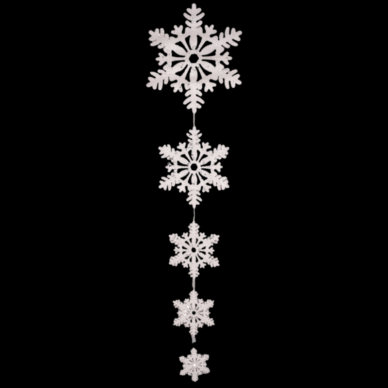 Bring winter charm to your décor with S5 Hanging Snowflakes. Elegant, festive, and perfect for Christmas displays or seasonal decorations.