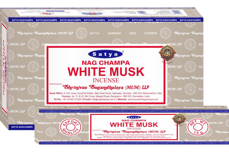 Satya White Musk incense 15g