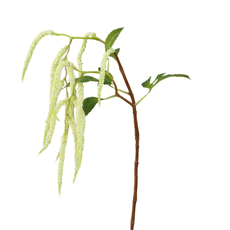 Artificial amaranthus spray 93cm cascading floral stem