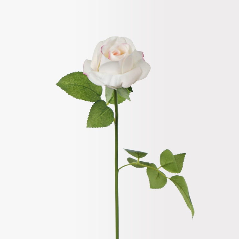 Kelly rose artificial flower stem 47cm decorative bloom