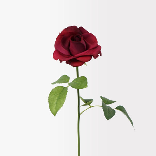Kelly rose artificial flower stem 47cm decorative bloom