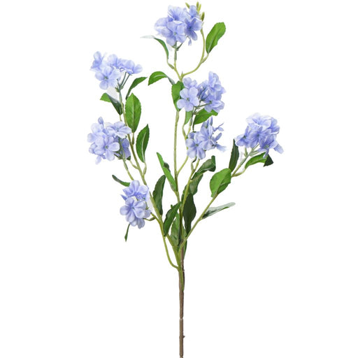 Black plumbago spray 85cm artificial flower stem