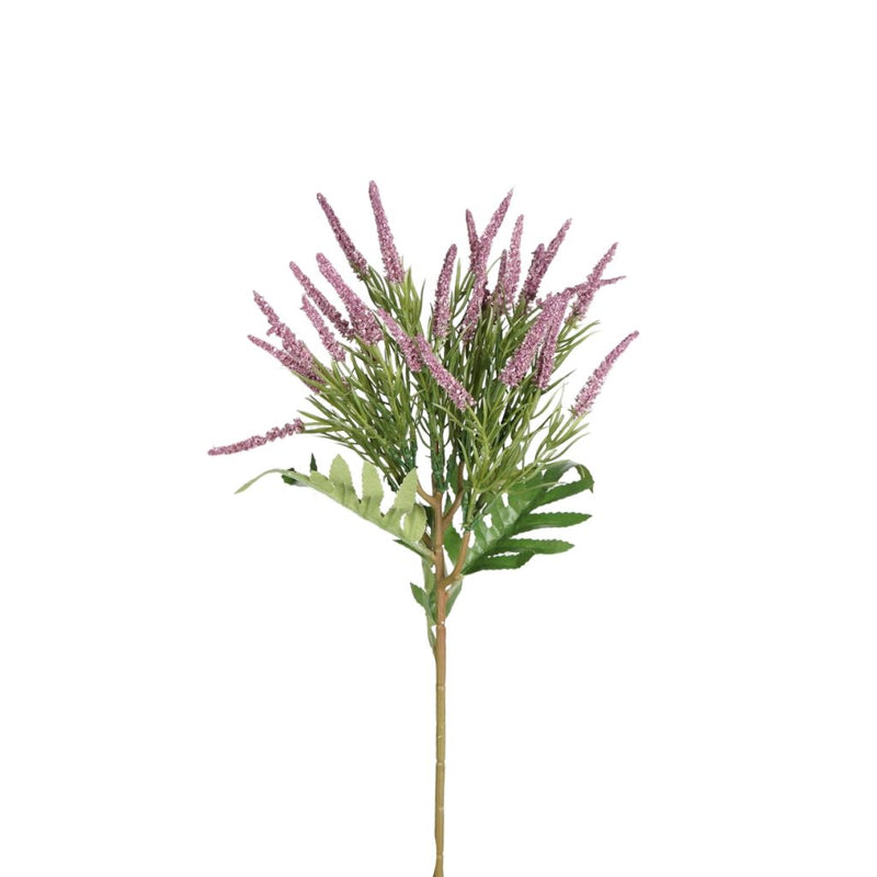Purple salvia bush 56cm artificial flowering plant