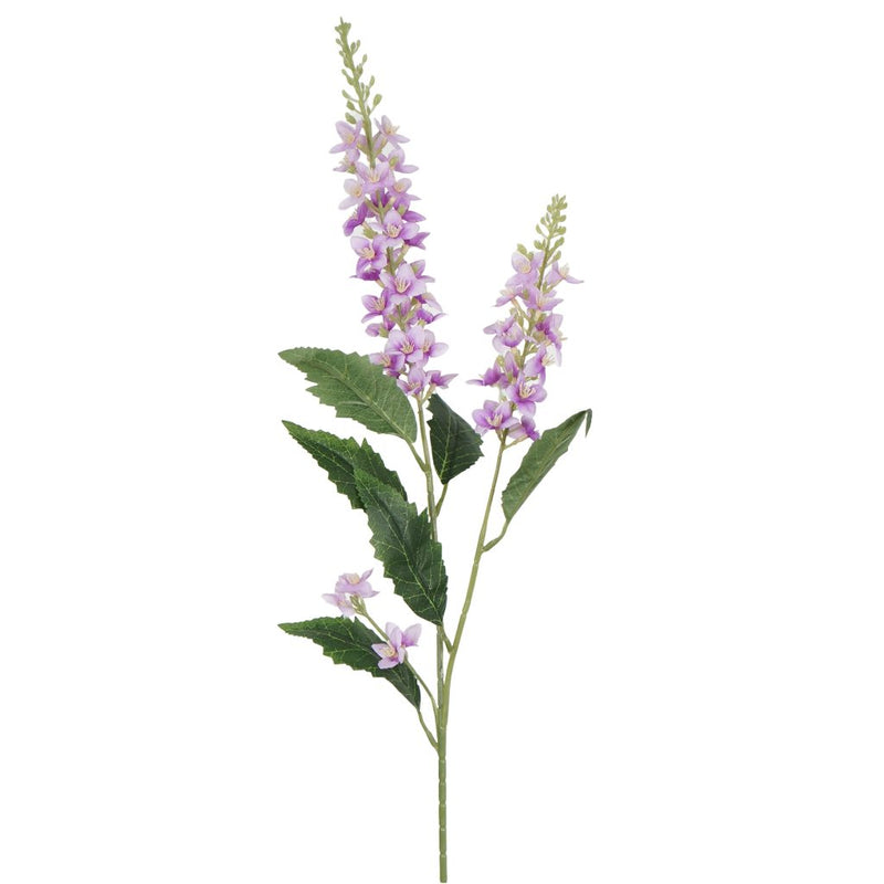 Purple lupin spray 87cm artificial flower stem