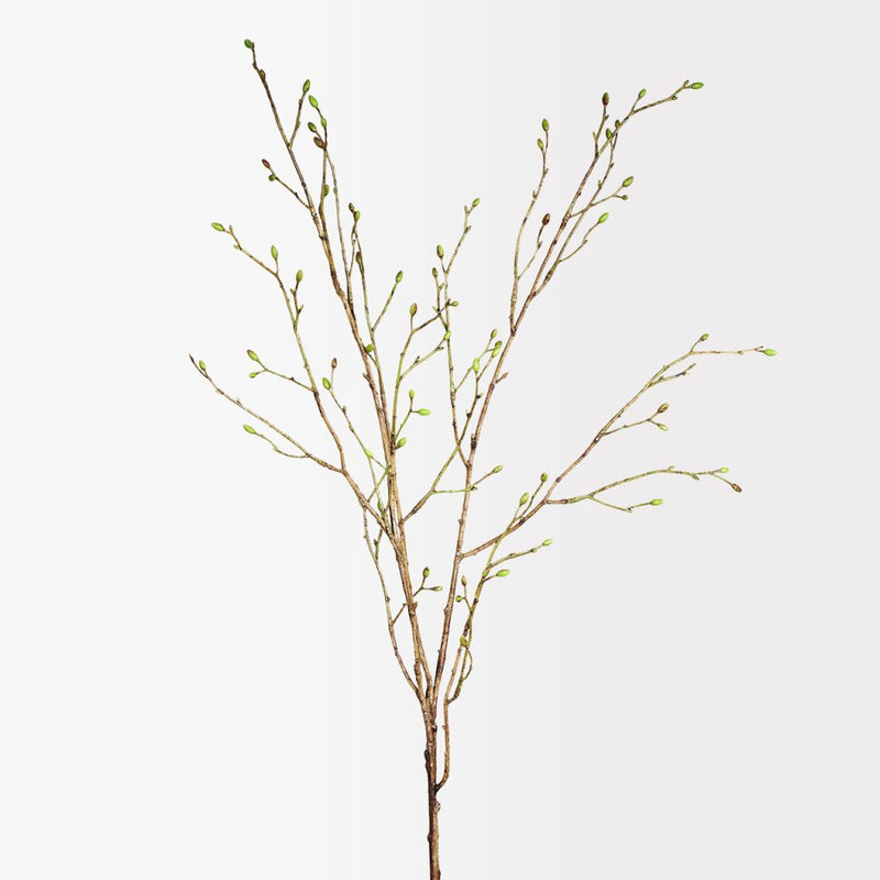 Wild branch with buds 100cm artificial decorative stem