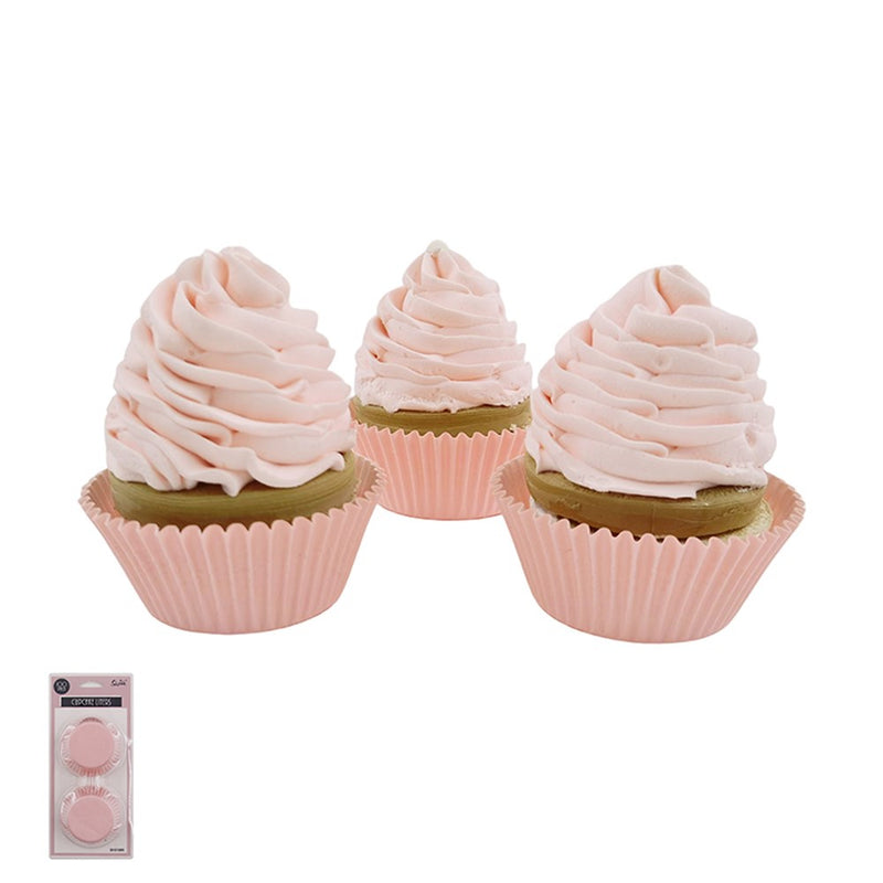 100 pack pink cupcake liners